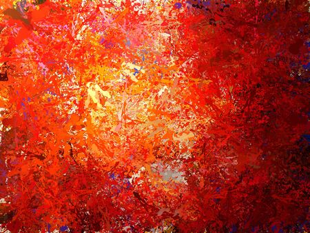 Drip abstract painting. Modern American style of painting. Style of drip painting. Expressionism pattern.の写真素材