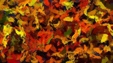 Abstract modern stylish textural painting. Random chaotic brushstrokes of painting. Abstraction.の写真素材