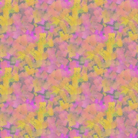 Colorful seamless pattern made of hand drawn watercolor strokes.の写真素材