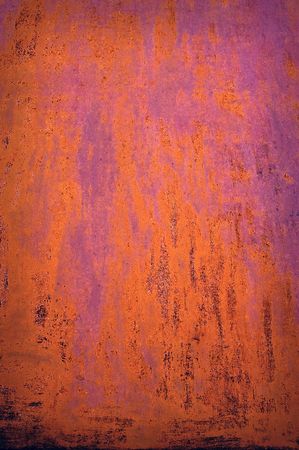 An old cask became rusty from influences of external environmentの写真素材