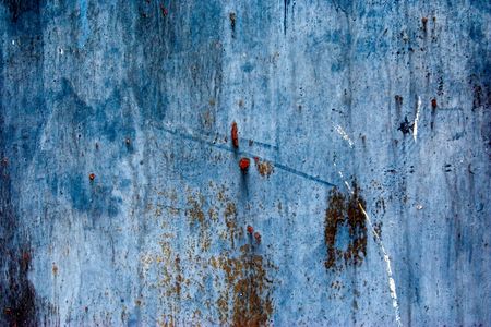 Old rusty iron platesの写真素材