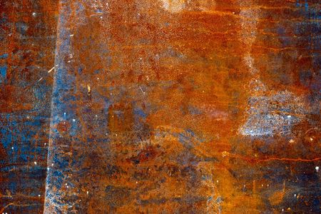 grunge paint on metal background