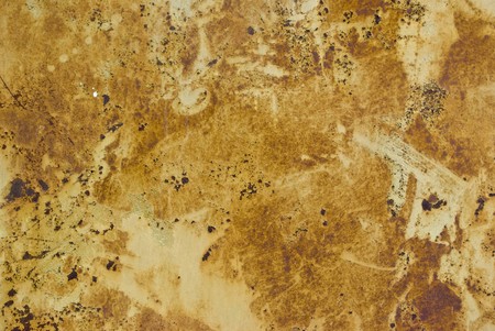 texture of rusty painted metal