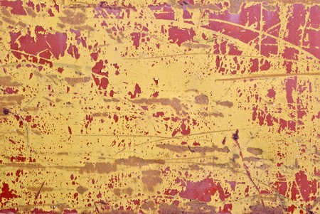 The vintag colored grunge iron textured background