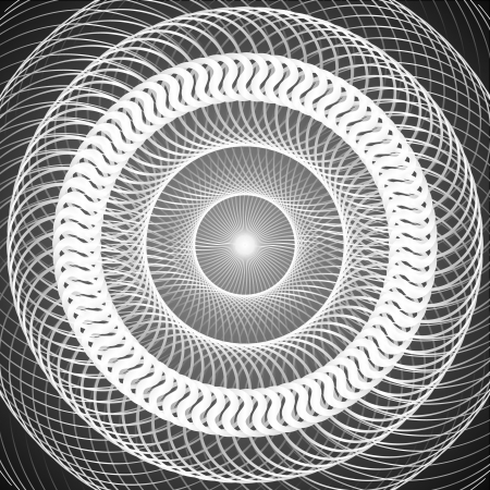 The Retro Radial light and ground Backgroundの写真素材