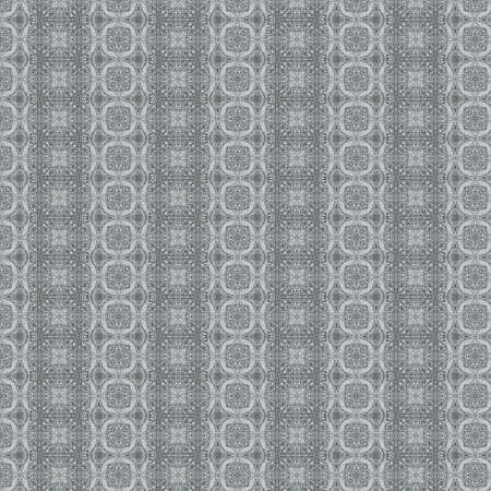 Vintage shabby background with classy patterns. Geometric or floral pattern on paper texture in grunge style.の写真素材