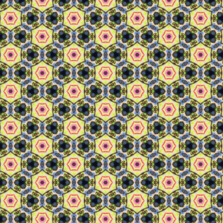 Seamless pattern  Modern stylish texture  Repeating geometric tiles with dotted rhombus