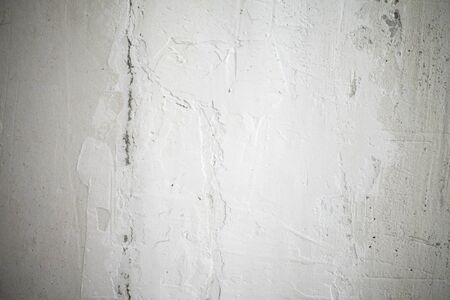 Grunge White Background Cement Old Texture Wallの写真素材
