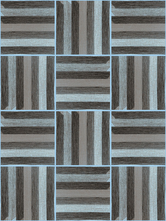 The pattern of fragments striped fabricの写真素材