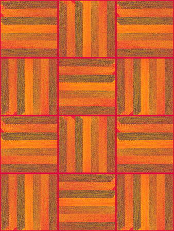 The pattern of fragments striped fabricの写真素材