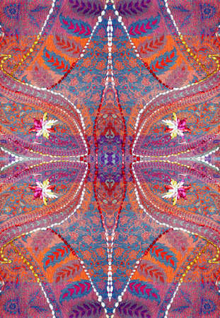 Abstract background pattern from the threadsの写真素材