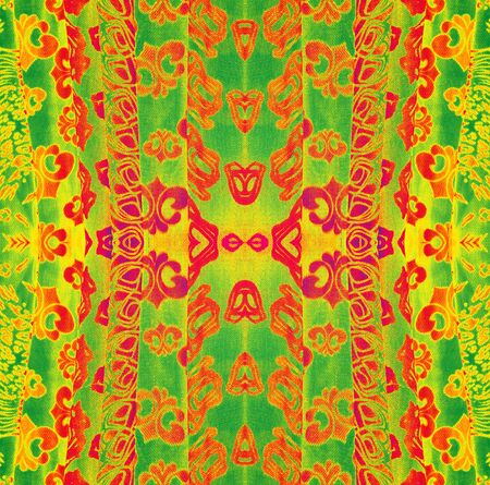 Abstract Oriental patternの写真素材