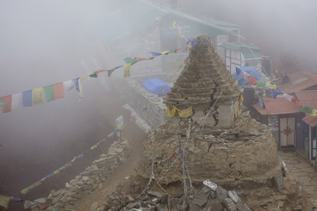 The old stupa is a place of powerの写真素材