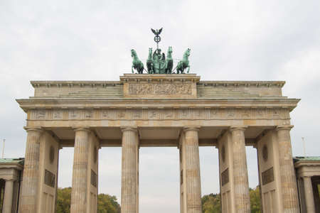 Brandenburg Gate, Berlin, Germanyの写真素材