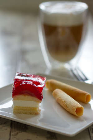 Petit Fours with Strawberries