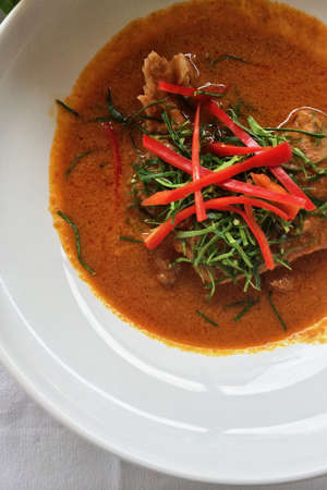 PANAENG curry with porkの素材