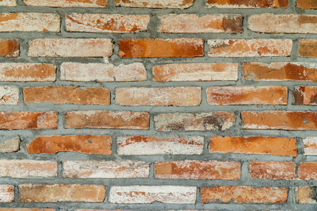weathered brick background and texture.の写真素材