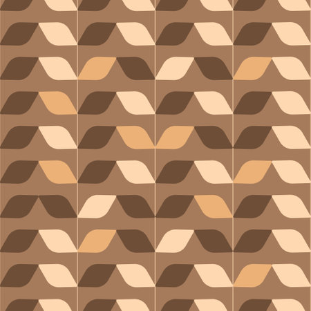 autumn seamless pattern leaf fall shades color, illustrations vectorのイラスト素材