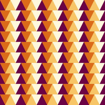 autumn seamless pattern triangle fall shades color, illustrations vector