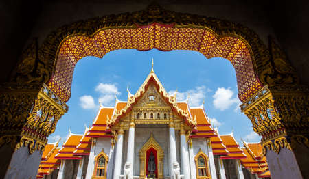 Amazing architecture of buddhist templesの写真素材