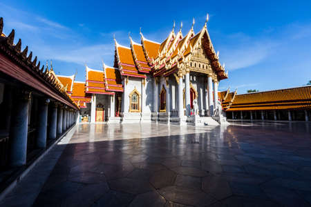 Amazing architecture of buddhist templesの写真素材