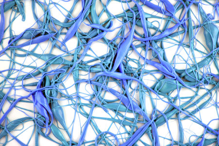 Blue Neuron - Abstract Background