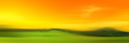 Panorama photo in the move.の写真素材