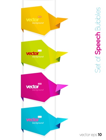 Set of speech bubbles.のイラスト素材