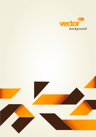 Abstract template with stripes and place for your text.のイラスト素材