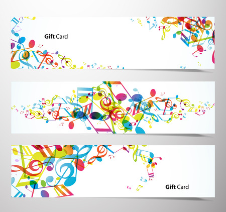 Set of website banners.のイラスト素材
