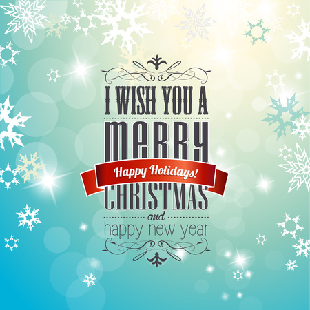 Christmas greeting card design concept.のイラスト素材