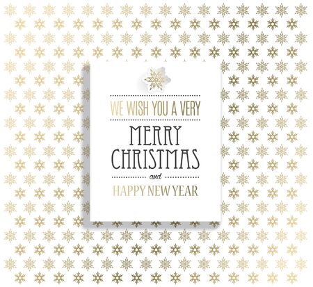 Merry Christmas greeting card.のイラスト素材