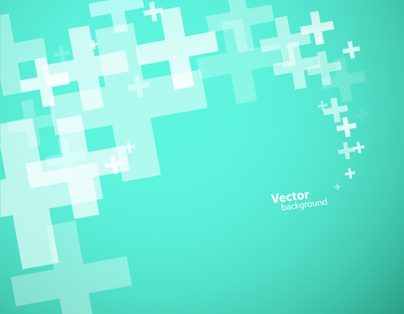 Abstract background created with plus sign.のイラスト素材