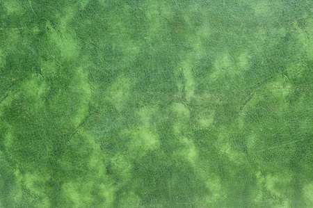 Old green leather texture closeup. Useful as background for design-works.の写真素材