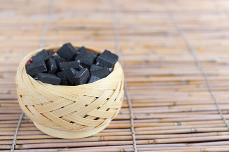 Bamboo charcoalの写真素材