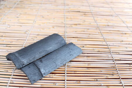 Bamboo charcoalの写真素材