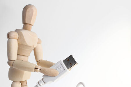 Drawing dollの写真素材