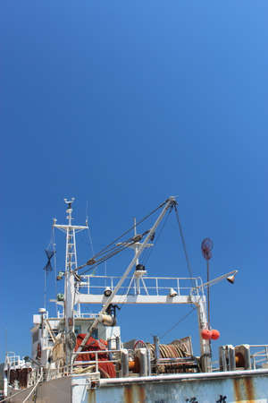 fishing boatの写真素材