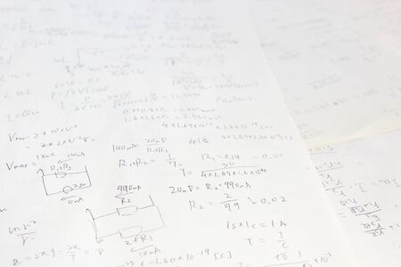 Study of the physicsの写真素材