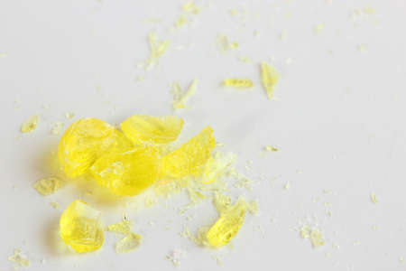 The candy which was brokenの写真素材