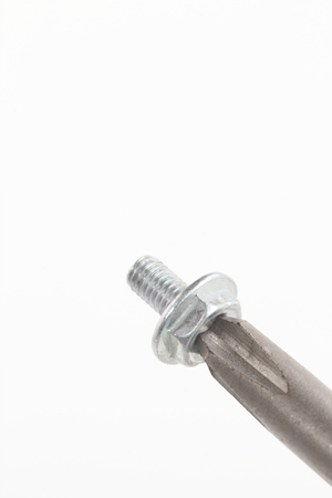 A screw and driverの写真素材