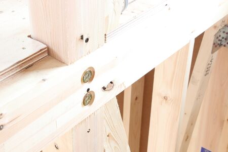 Wood of new housing