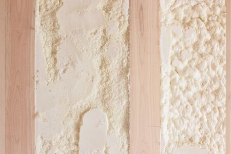 Wall of insulation insulationの写真素材