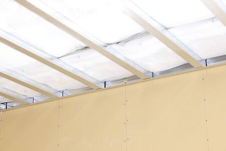 Indoor construction of newly built houses