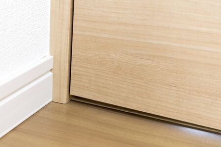 Doors of new housingの写真素材