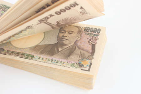 Japanese money warrantの写真素材