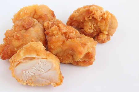 Deep fried chickenの写真素材