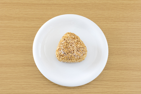 Frozen grilled rice ballの写真素材