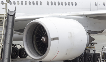 Airplane jet engine
