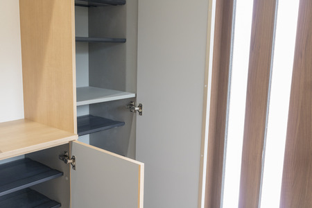 Storage of newly built entrance